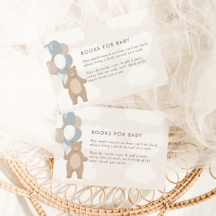 Carte D'accompagnement On Peut Attendre   Livres neutres pour le Baby sho