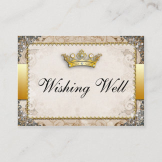 Carte D'accompagnement Ornat Fairytale Storybook Wishing Well Cards