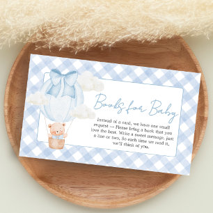 Carte D'accompagnement Ours Bleu à peine attendre Livres pour bébé pour B