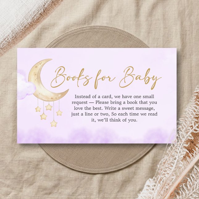 Carte D'accompagnement Over the Moon Baby Shower Books for Baby (Over the Moon Baby Shower Books for Baby)