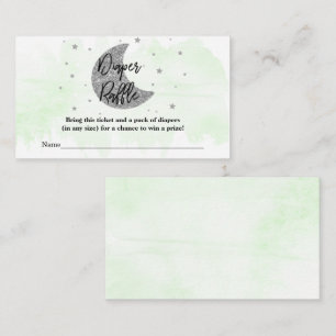 Carte D'accompagnement Over The Moon   Fête Prénatale Neutre de Lancer de