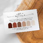 Carte D'accompagnement Palette de code vestimentaire en terracotta pour u<br><div class="desc">Aidez vos invités à s'habiller avec confiance pour votre mariage d'automne avec cette carte de tenue sur le thème de la terracotta. Avec une palette saisonnière chaude et un code QR, cet encart renvoie à votre site web de mariage, à votre tableau Pinterest ou à votre guide de tenue. Idéal...</div>