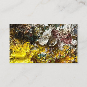 Carte D'accompagnement Palette de l'artiste #1