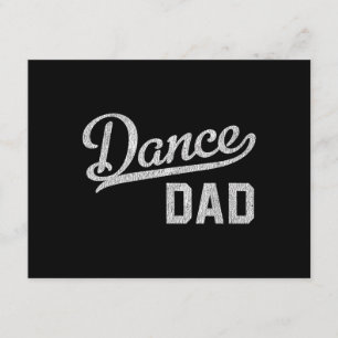 Carte D'accompagnement Papa de la danse Danseur fier Père