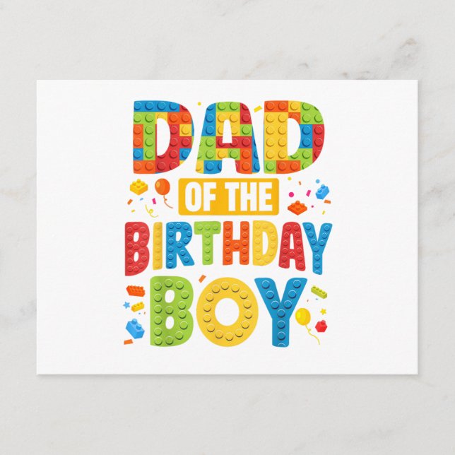 Carte D'accompagnement Papa fête d'anniversaire (Devant)