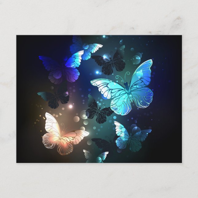 Carte D'accompagnement Papillon de nuit (Devant)