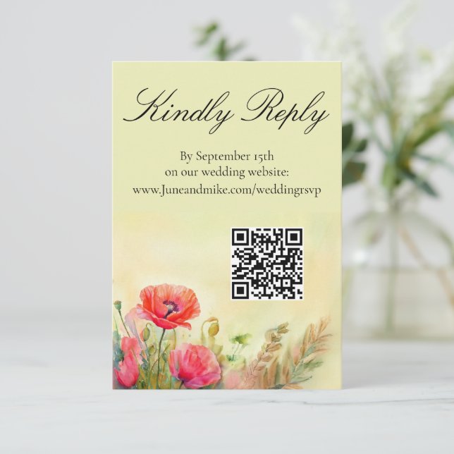 Carte D'accompagnement Papillons de printemps à l'aquarelle peinte à la m (Debout devant)