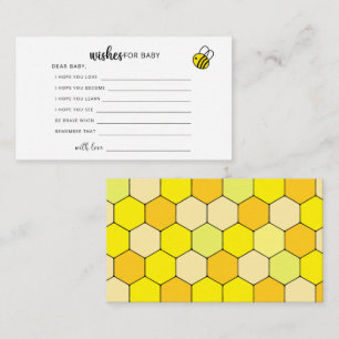 Carte D'accompagnement Partie   voeux pour bébé