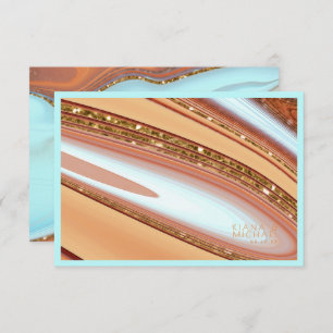 Carte D'accompagnement Parties scintillant Abstraite Strata Détails du Ma