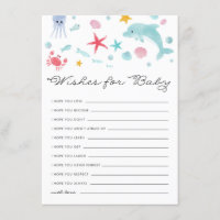 Pastel Under the Sea Baby shower Wives for Baby