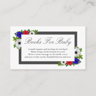 Carte D'accompagnement Patriotic Panda Anemone Livres Pour Baby Card