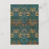 Peacock and Dragon, 1878, par William Morris