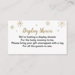 Carte D'accompagnement Père Noël Baby Christmas Baby shower Affichage dou