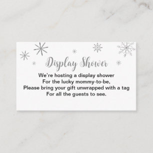 Carte D'accompagnement Père Noël Baby Christmas Baby shower Display Douch