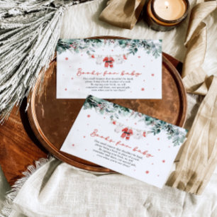 Carte D'accompagnement Père Noël Baby Christmas Clothesline Livres pour b