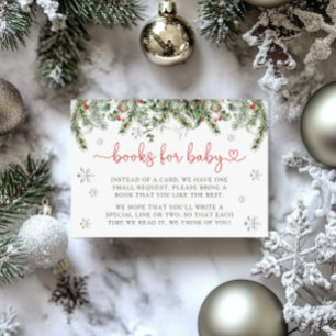 Carte D'accompagnement Père Noël Baby Winter Livres de Noël pour bébé