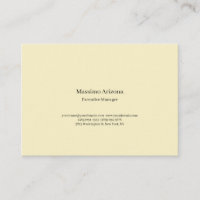 Perle Dorée Moderne Minimaliste Professionnel