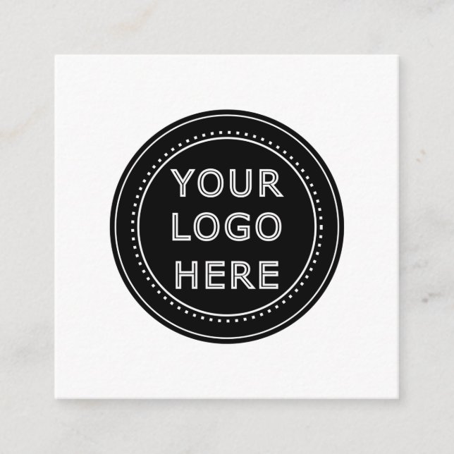 Carte D'accompagnement Personnalisé minimaliste, simple et moderne (Devant)