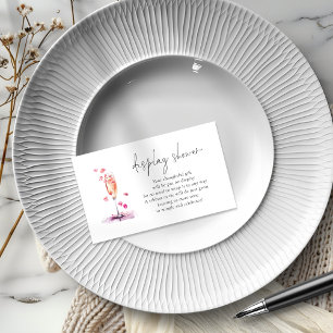 Carte D'accompagnement Pétales Procuco Bridal Display Douche