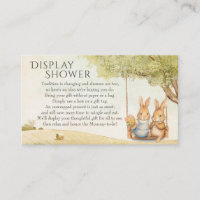 Peter Le Rabbit Baby shower Vintage Pastel