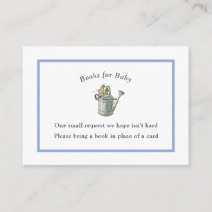 Carte D'accompagnement Peter Rabbit Pink Vintage Baby Book