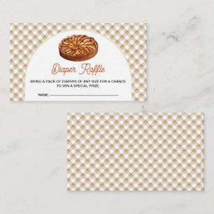 Carte D'accompagnement Petit Baby shower à tarte à tarte à tarte