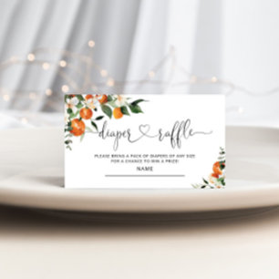 Carte D'accompagnement Petit baby shower coutie billet de tirage