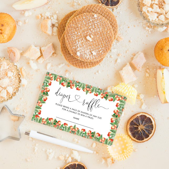 Carte D'accompagnement Petit baby shower coutie billet de tirage (Créateur téléchargé)