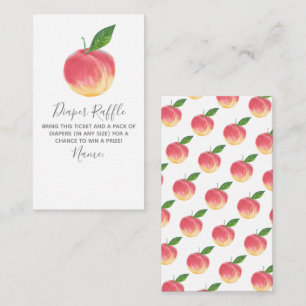 Carte D'accompagnement Petit Baby shower de chair doux Raffle