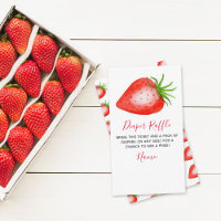 Petit Baby shower de fraise Raffin de couche