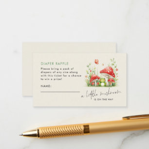 Carte D'accompagnement Petit Baby shower de la chair de grenouille à peti