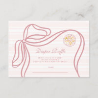 Petit Baby shower italien rose Bambina