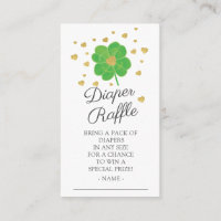 Petit Baby shower Shamrock de couches