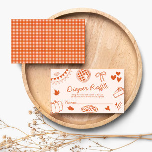 Carte D'accompagnement Petit Bébé Sucré En Route ! Baby Shower D'Automne
