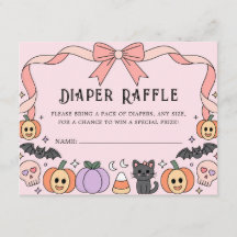 Petit Boo Halloween Coquette Déchets Raffle