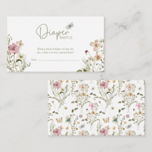 Carte D'accompagnement Petit Papillon Papillon Baby shower de la fille au