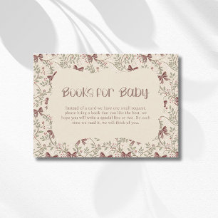 Carte D'accompagnement Petites feuilles de sauge de citrouille Livres pou