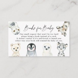 Carte D'accompagnement Petits Livres Arctic Pour Baby Baby shower Card