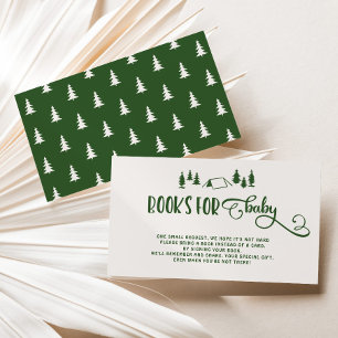 Carte D'accompagnement Petits livres de camping pour bébé