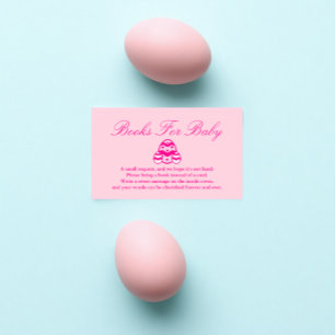 Carte D'accompagnement Petits Livres De Pâques En Poussette Pour Le Baby 