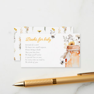 Carte D'accompagnement Petits Miels En Route Livres Pour Baby Shower