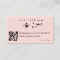 Photo Mariage moderne Capture l'amour Qr Code