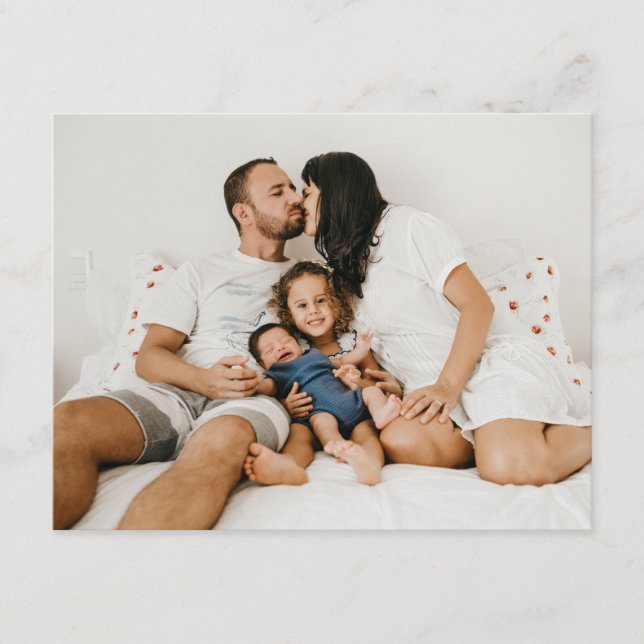 Carte D'accompagnement Photo personnalisée (Devant)