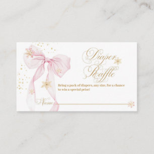 Carte D'accompagnement Pince rose Froid à l'extérieur de la couche de Bab