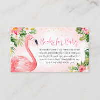 Pink Aloha Flamant rose Baby showers Livres pour b