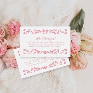 Carte D'accompagnement Pink Papel Picado Livres pour bébé