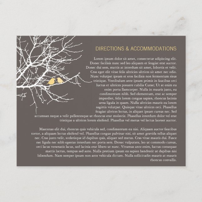Carte D'accompagnement Placé dans une insertion d'arborescence (Devant)