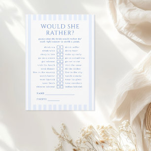 Carte D'accompagnement Plage Côtière Bachelorette Voudrait-Elle Plutôt Jo