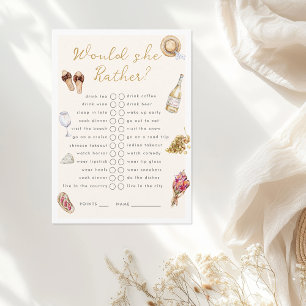 Carte D'accompagnement Plairait-Elle Vignoble Pique-Nique Bachelorette