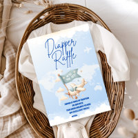 Plane Adventure Attend Diapper Raffle